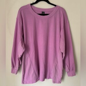 Wild Fable Purple Long Sleeve Thermal Tee Size L